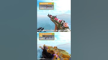 Which One Is Better In COD Mobile 😵‍💫