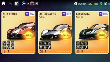 TUNING UP ROMEO 8C, SMARTIN VALKYRIE, KOENIGS-EGG AGERA RS - NFS: No Limits (TU 070)
