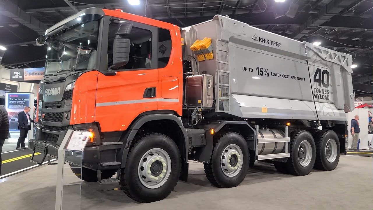 2022 Scania G500 XT B8x4HZ - A Monster Dump Truck! - YouTube