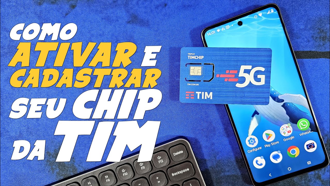 Como ATIVAR e CADASTRAR CHIP TIM - PASSO a PASSO! [2025 / 2026]