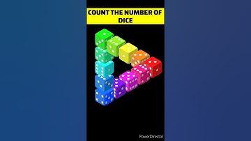 Brain Test : Can You Count  The Dice ? | Riddles & Puzzles for IQ #shorts #viral #paheliyan