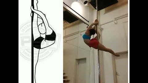 F75 BACK SPLIT OVERHEAD HOLD ON POLE by VIOLAINE RICHARD