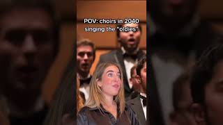 Choir in 2040 Sings Drivers License