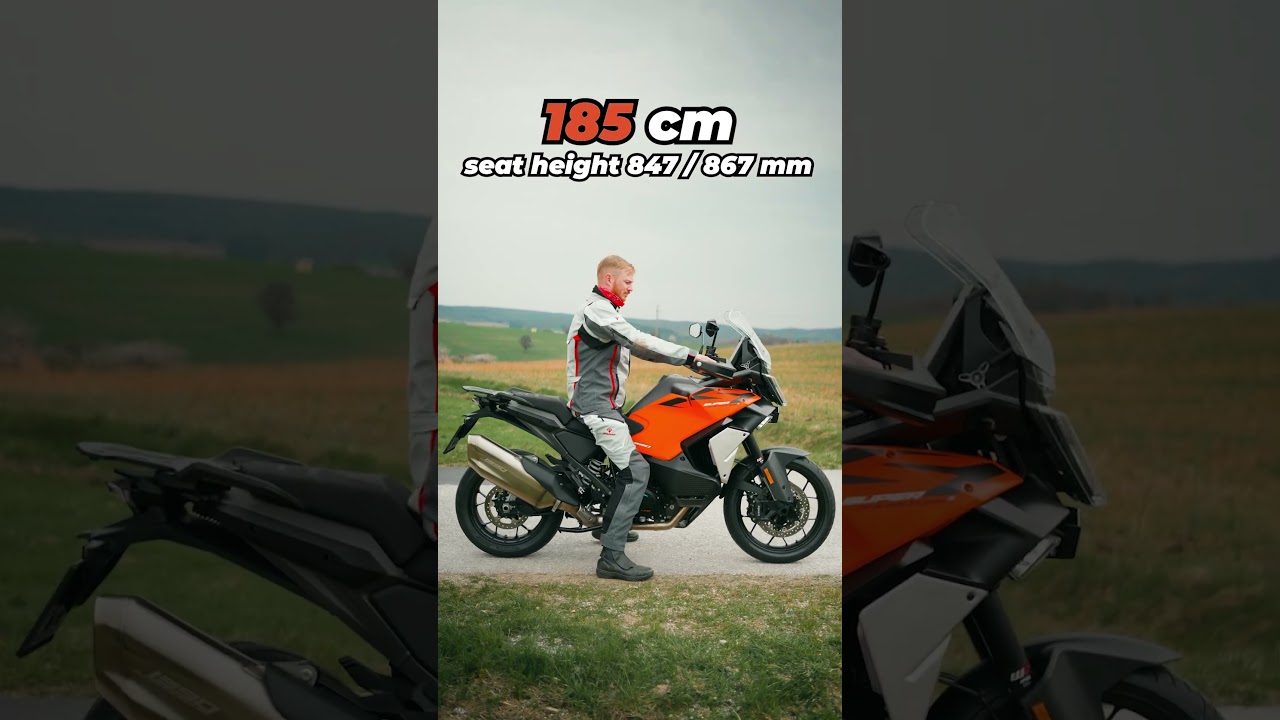Sitztest der neuen KTM 1390 Super Adventure ! #ktm #ktm1390superadventure