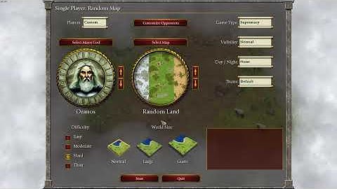 Age of Mythology - Oranos vs Zeus Advanced Guide