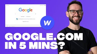 Building Google.com in 5 minutes using Webflow (Webflow Micro-Course)