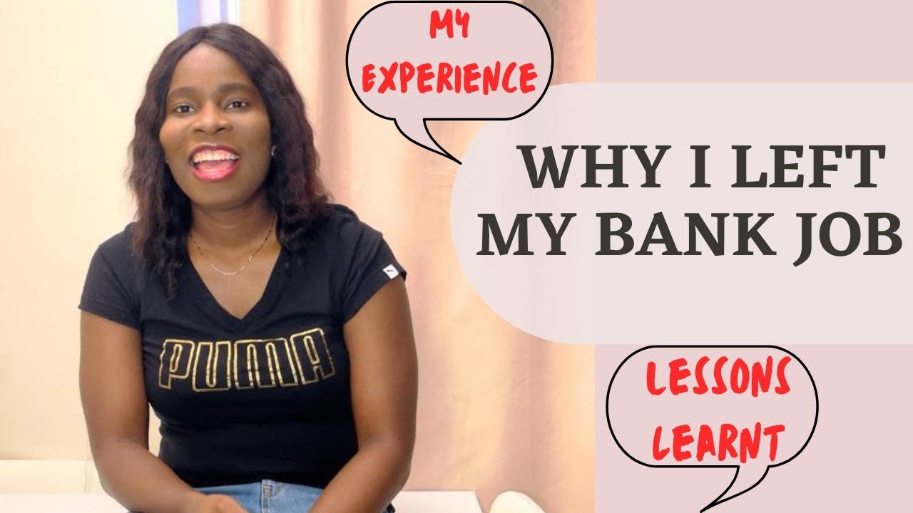 Why I left my bank job | My Experience | Storytime
