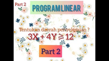 Program linear SMA kelas XI  Part 2