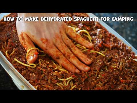 How To Make Dehydrated Spaghetti For Camping