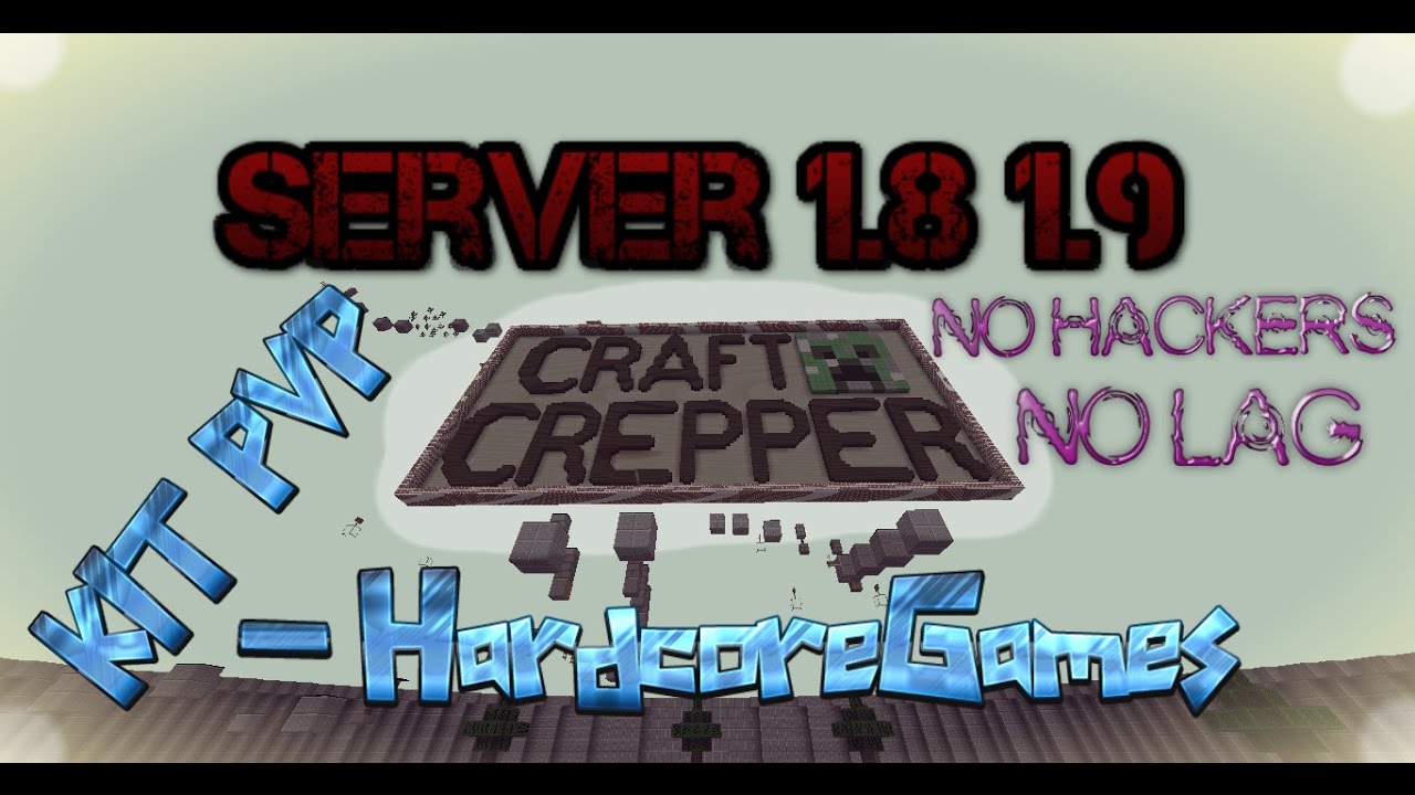 Server De Minecraft NO PREMIUM 1.8 1.9 Hardcore Games Y Kit PvP! - YouTube