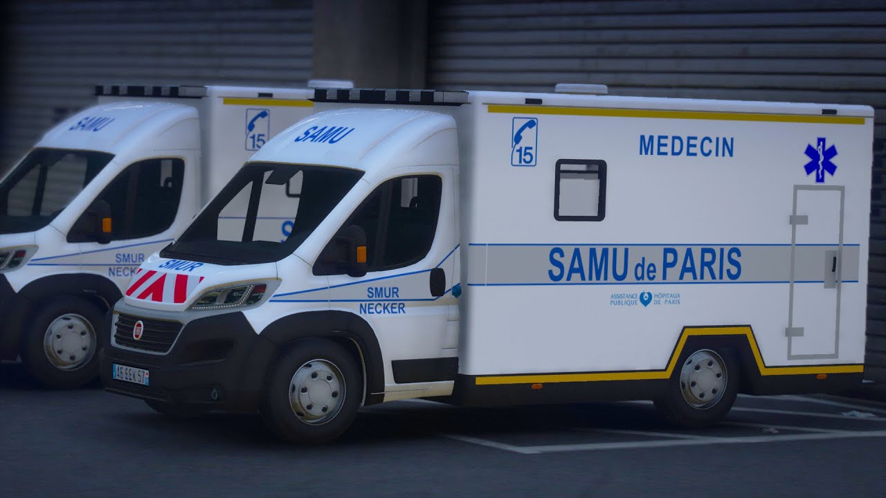 [GTA 5] IMMERSION AVEC LE SAMU DE PARIS