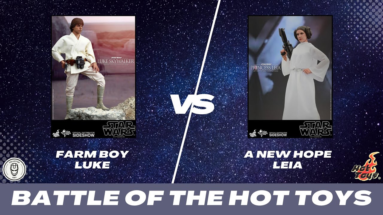 Battle of The Hot Toys | Farm Boy Luke vs ANH Princess Leia