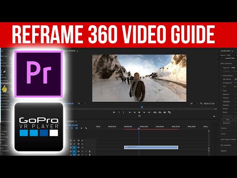 Come Reframe 360 ​​video in Premiere Pro (Guida facile)