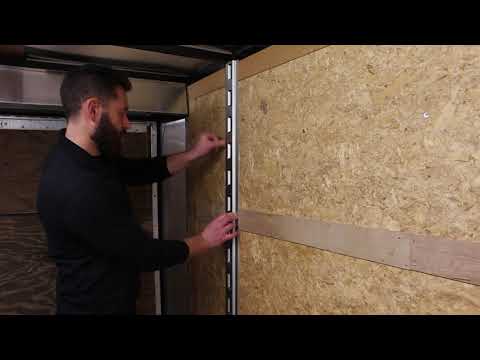 Harbor Freight E Track And Tie Down Ring Review Item 66726 And 66728 Youtube