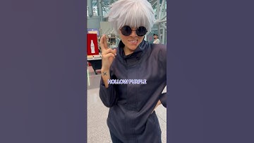 Gojo explains Hollow Purple 💜 #jujutsukaisen #anime #cosplay #jjk #gojosatoru