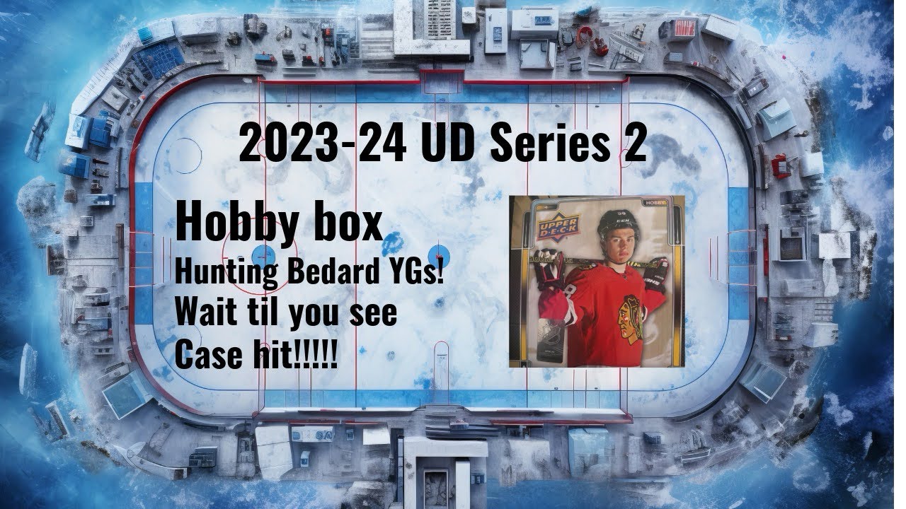 2023-24 Upper Deck Series 2. Big case hit!!!