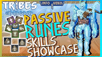 Tribes of Midgard - Passive Runes Showcase