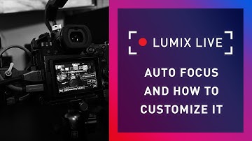 LUMIX Live : Auto Focus and How to Customize it