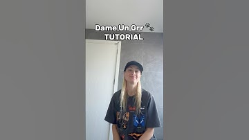 Ggrrrr 🐾 | Dame Un Grr | Tutorial Dance Tiktok | #dance #tiktok #shorts #trend #velocity #tutorial
