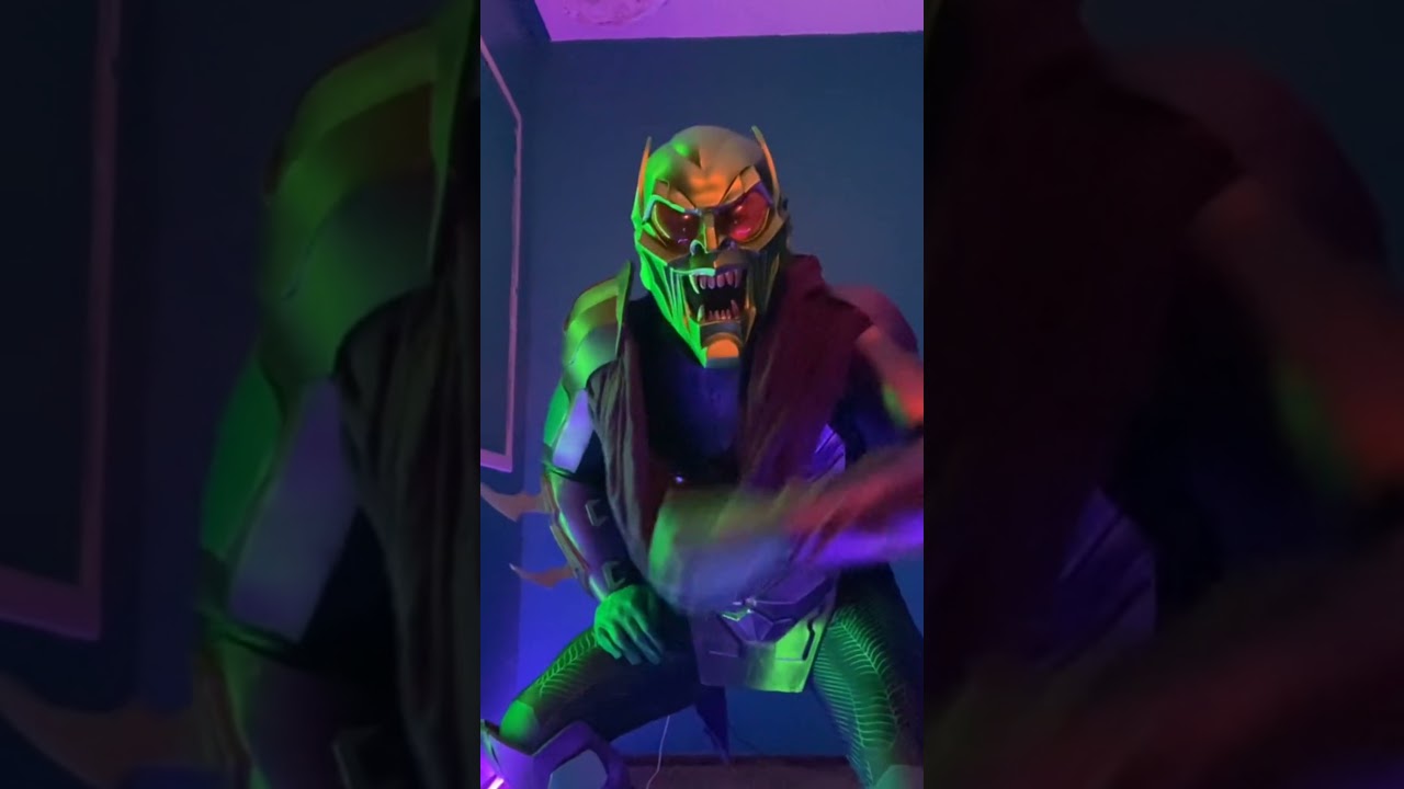 Greengoblin🎃 #fyp #cosplay#halloween#mcu #marvel#spiderman #greengoblin#nowayhome #foryou#foryoupage