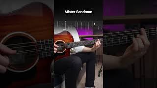 Mister Sandman - Acoustic Guitar (tab)