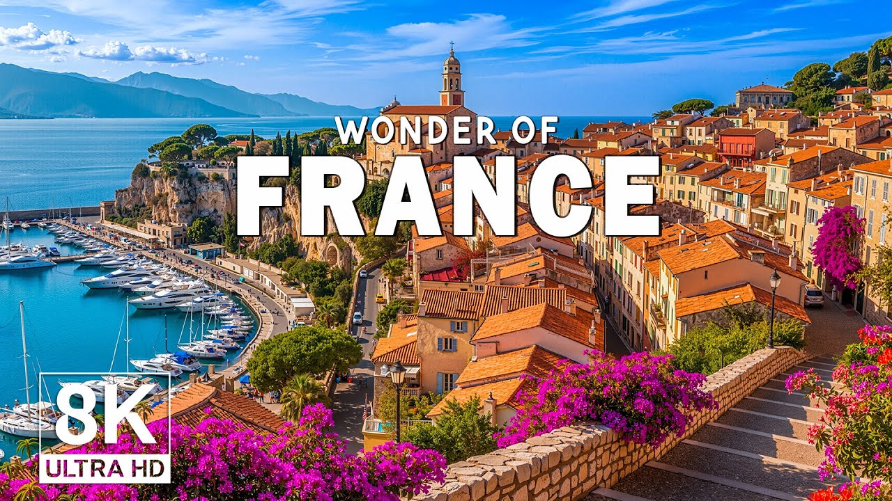 ⁣Wonders of France – Explore Mountains, Villages, and Coastal Beauty | Travel Video 4K