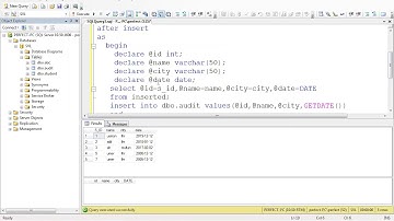 Trigger for Audit table in SQL Method- 3 in Urdu/Hindi
