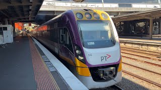 V/Line VS96 & VS98 Departing Southern Cross Station to Albury