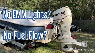 How to Fix Your Evinrude ETEC Without Evdiag: Diagnosing No EMM Power and No Fuel