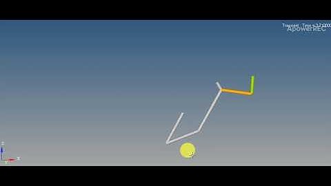 Four bar mechanism with Motion curve before importing Trunk lid