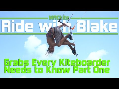 Grabs every kiteboarder needs to know: Part one Indy & Tail- Ride with Blake Vlog 38