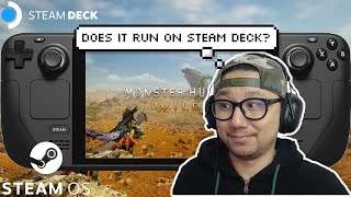 I Played Monster Hunter Wilds Open Beta Test 2 on Steam Deck SteamOS AND.. #steamdeck #monsterhunter