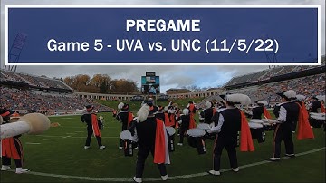PREGAME | Bass 2 Drumcam | UVA CMB 2022 GAME 5 (vs. UNC 11/05)