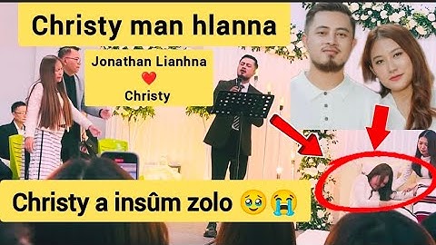 Jonathan Lianhna leh Zorema te Christy man hlân naah an zai, Christy Țhiannu pawh a Zaithiam hle mai