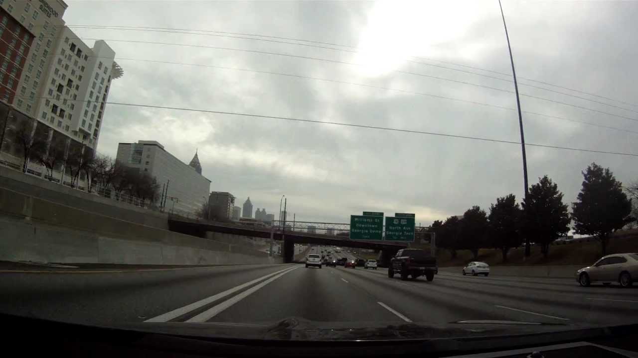 Interstate 75 South I-75 South Through Atlanta