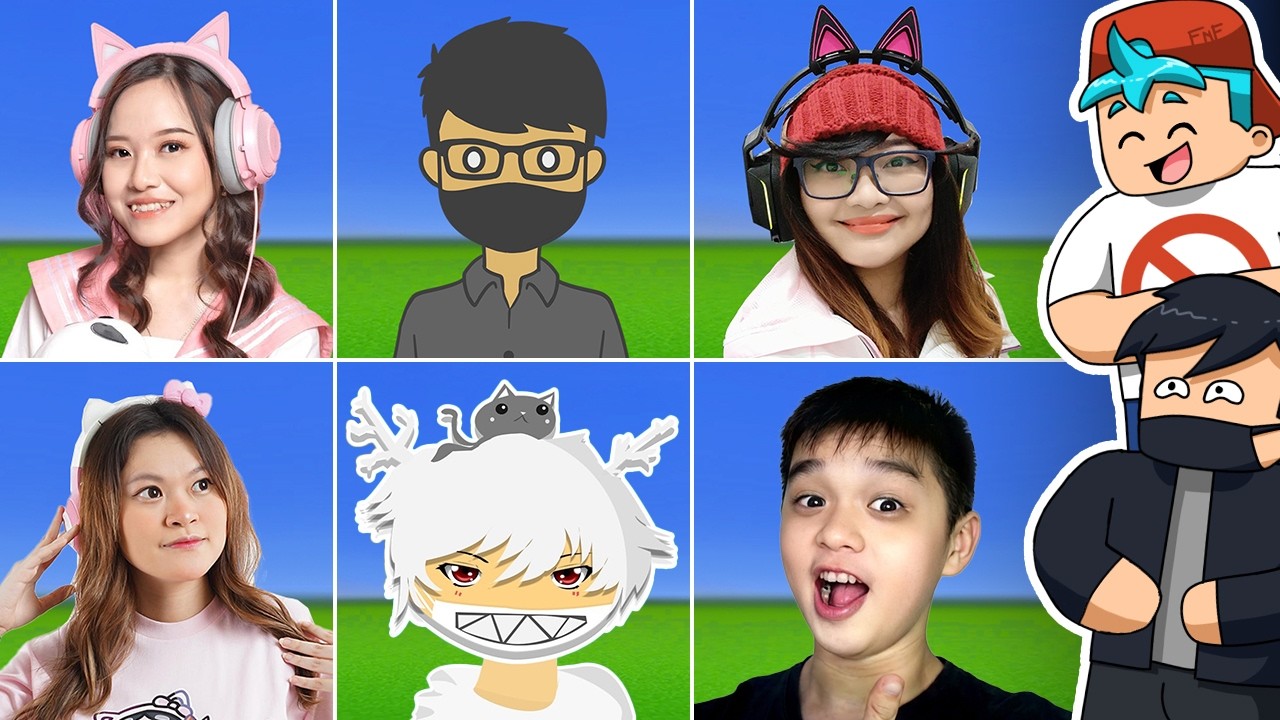 AKU JADI YOUTUBER TERKENAL | Fanny Tjandra, el prana, Windia Nata, KeiKei, BangJblox, dll