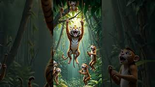 Download Lagu A lion cub has gotten stuck in a hunter's net! #cartoon #anime #aistory #jungle #lion MP3