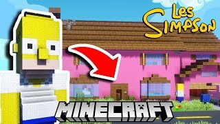 HIDE AND SEEK in the SIMPSONS' HOUSE with SUBSCRIBERS! 😊😁MINECRAFT HIDE AND SEEK