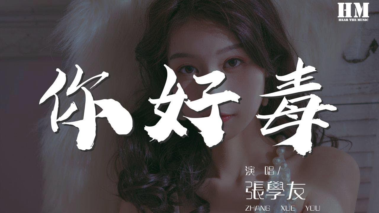 张学友 你好毒 你好毒你好毒你好毒呜呜呜 動態歌詞lyrics Youtube