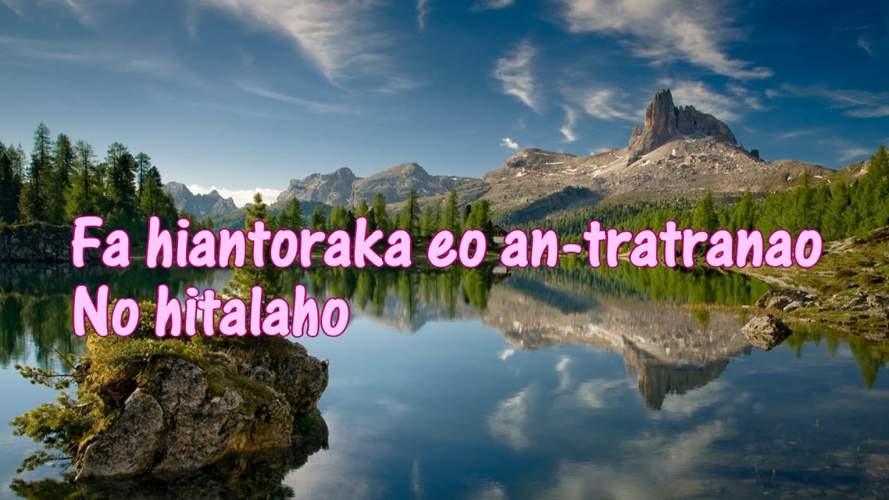 RAHA SITRAKAO - Ny Mpitory - Karaoke