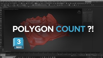 How to Display the Polygon and vertex Count in 3ds Max: A Comprehensive Guide.