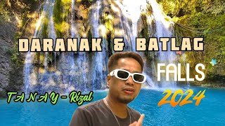 Daranak & Batlag Falls 2024 | Tanay Rizal