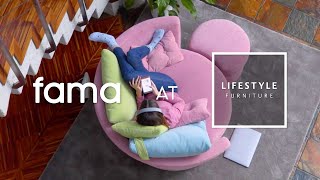 Life&#39;s too short for boring sofas | FAMA at Lifestyle Furniture