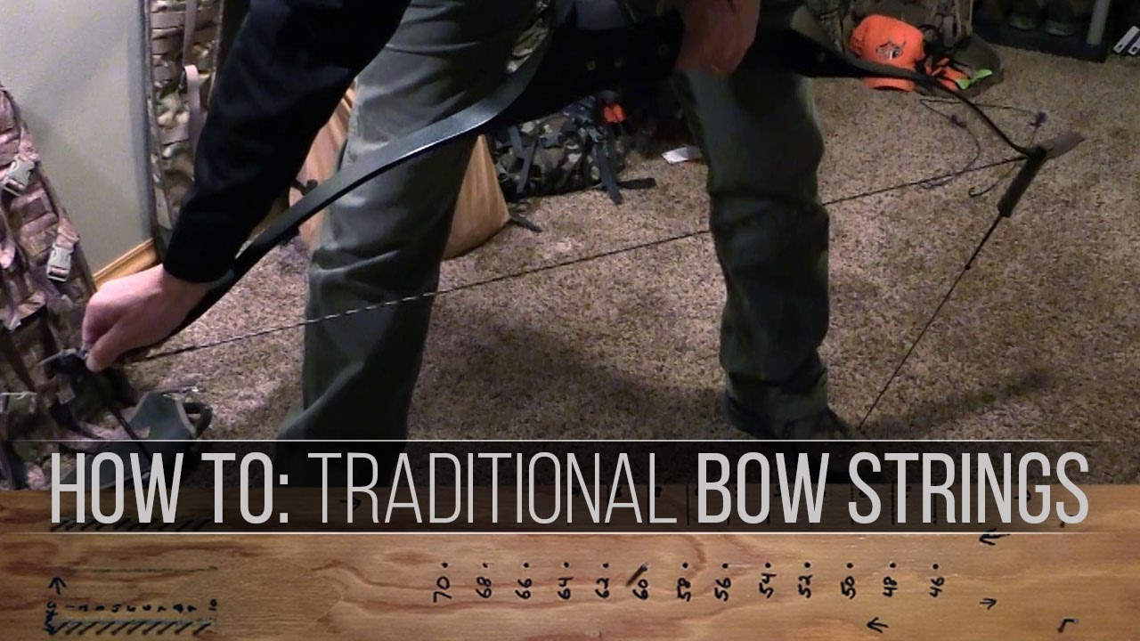 How To Build a Flemish Bow String Traditional Archery (Bow Hunting