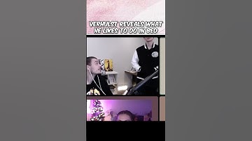 Verhulst finally tells the truth about what he likes in bed