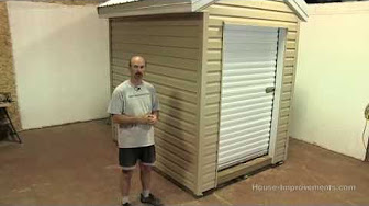 How To Build A Shed DIY - YouTube