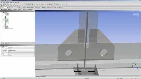 ANSYS DesignModeler: Imprinting Geometry