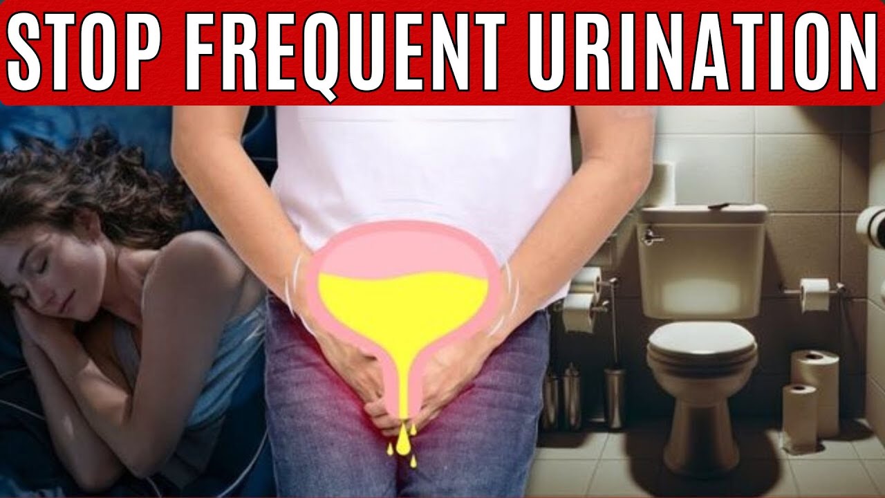 Just 3 Vitamins to STOP Frequent Urination at Night! | NOCTURIA Signs ...