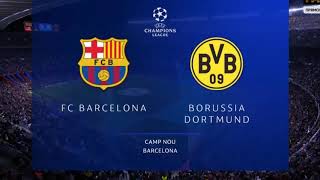 Barcelona vs borussia dortmund 3-1