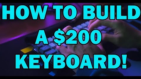How I Built A $200 Custom Mechanical Keyboard! (Beginner Friendly!)